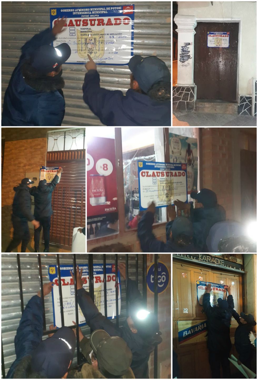 Intendencia clausura 15 locales por incumplir restricción preventiva