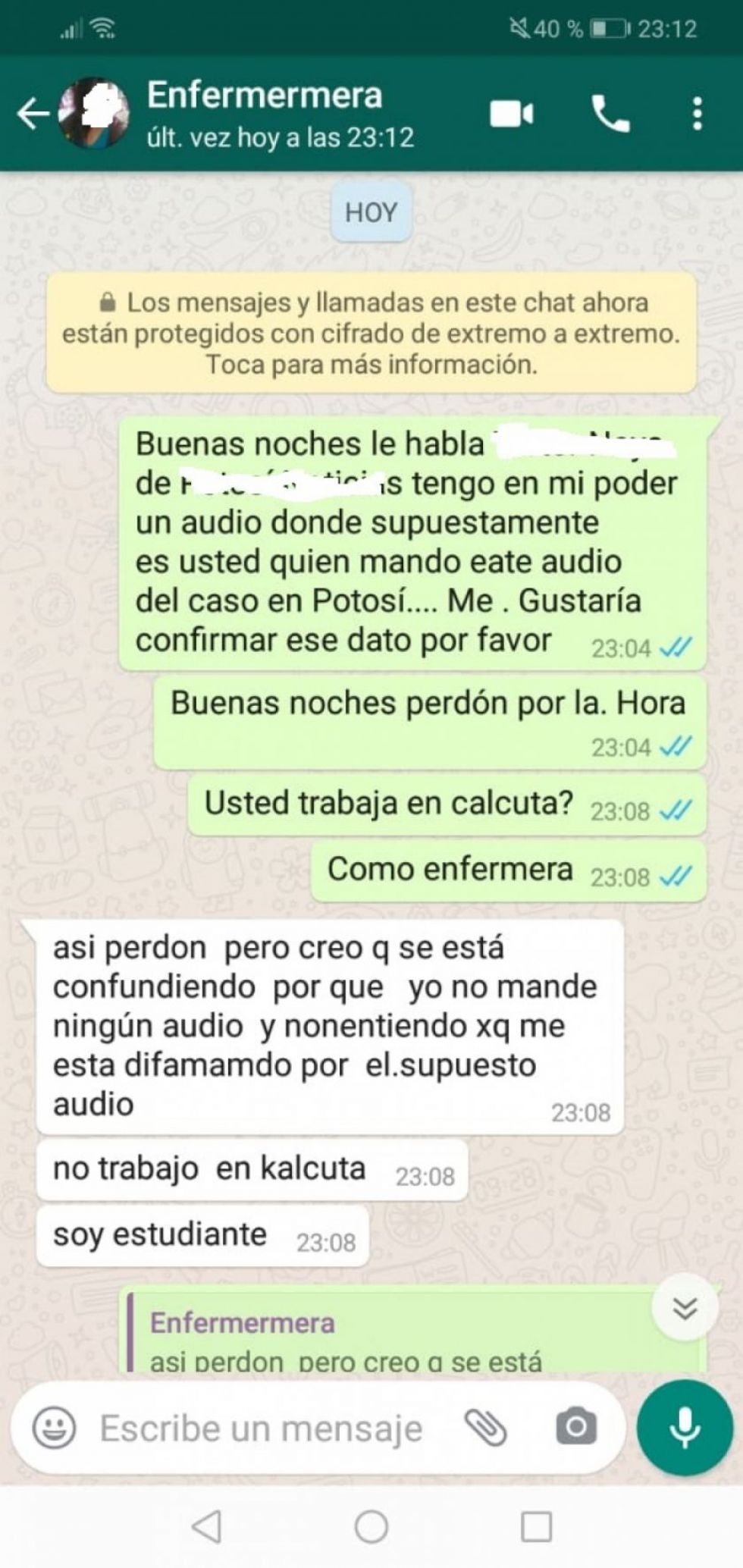 Circulan audios falsificados en las redes sociales