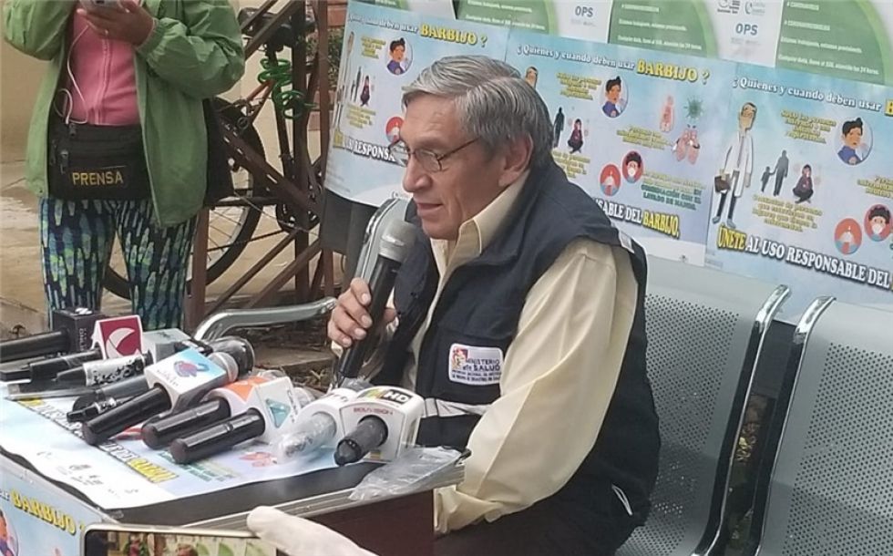 Una paciente con coronavirus en Cochabamba se encuentra muy delicada
