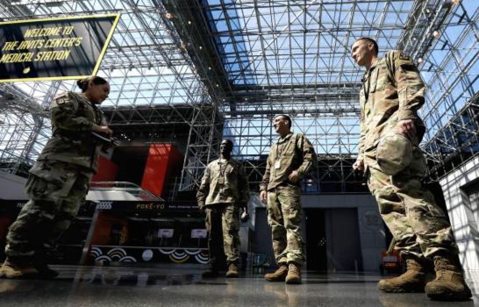Nueva York se refuerza ante el COVID-19, con 44,635 casos y 519 fallecidos