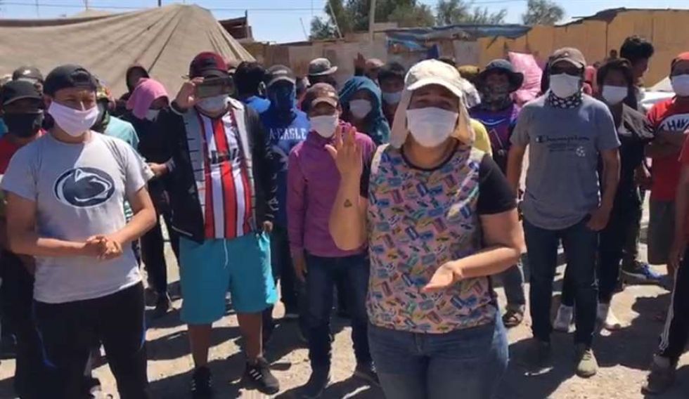 Bolivianos varados en Huara ingresarán la próxima semana a centro de cuarentena