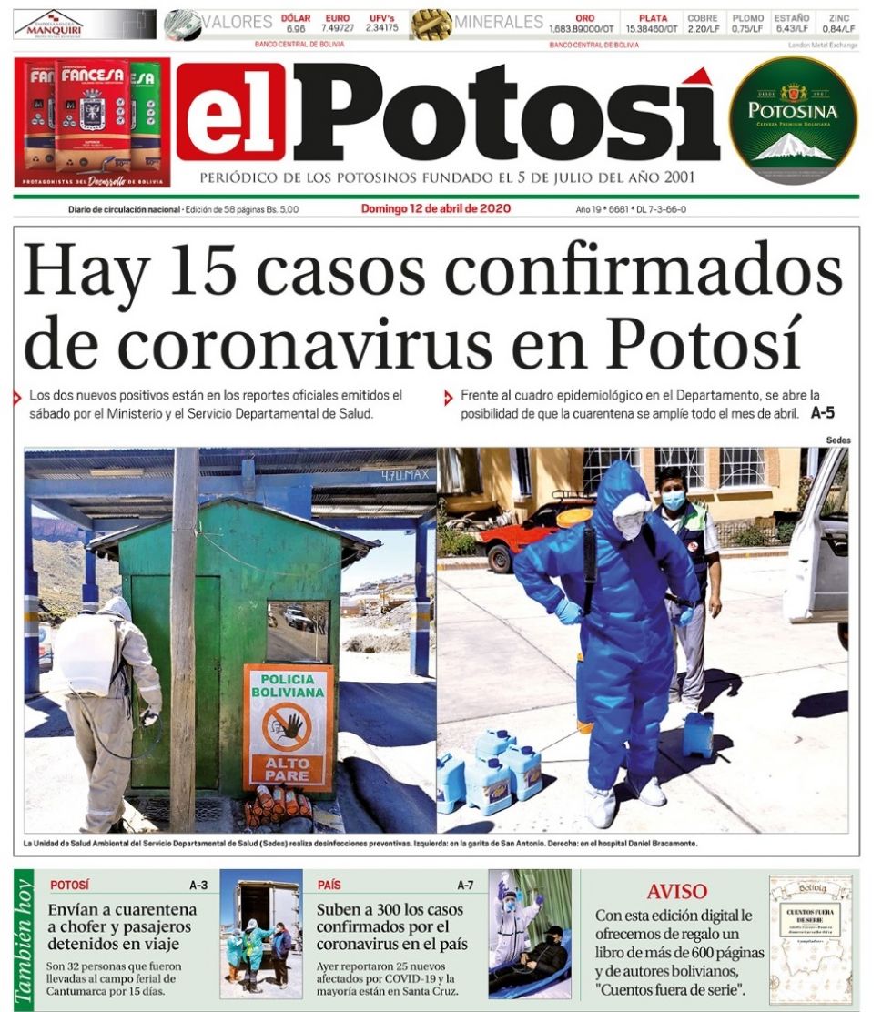 Descargue aquí la edición digital de El Potosí
