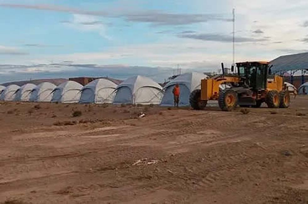 Cancillería informa que desde hoy 770 bolivianos ingresan a cuarentena en Iquique