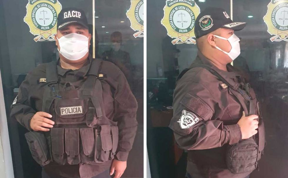 Un hombre se disfrazó de Policía para pasear por la ciudad