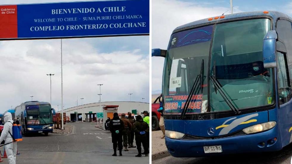 Nuevo grupo de bolivianos ingresa a Pisiga desde Chile para completar su cuarentena