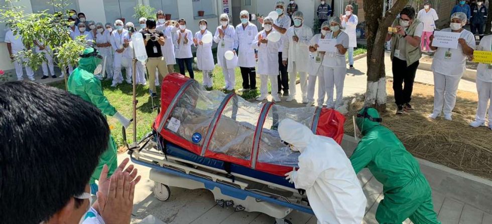 El paciente cero en Tarija fue trasladado a sala de recuperación