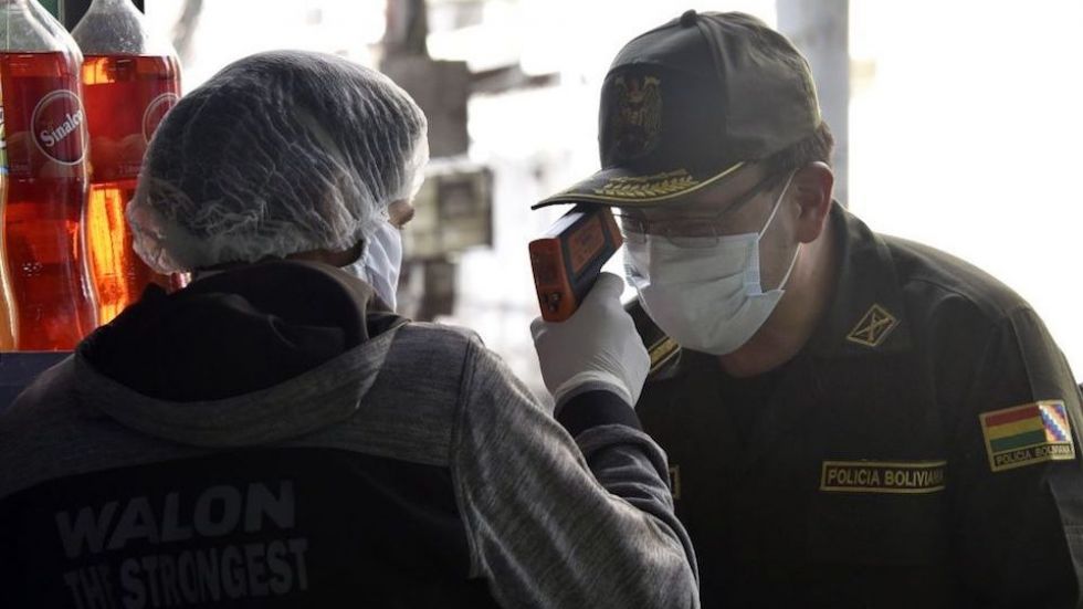 Suben a 22 los efectivos de la Policía Boliviana infectados con COVID-19