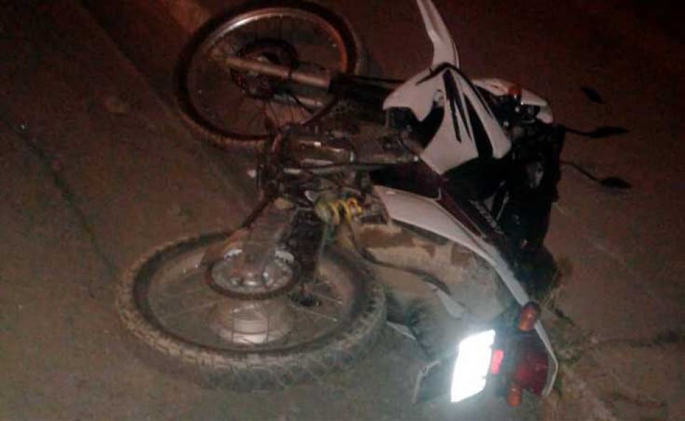 Fallece conductor de motocicleta en accidente