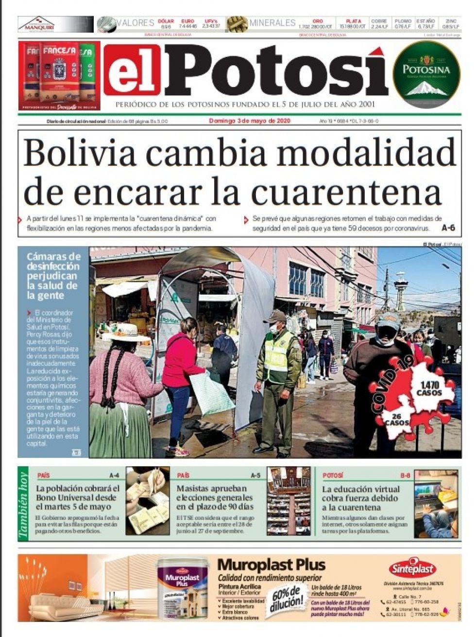 Descargue aquí la edición digital de El Potosí 