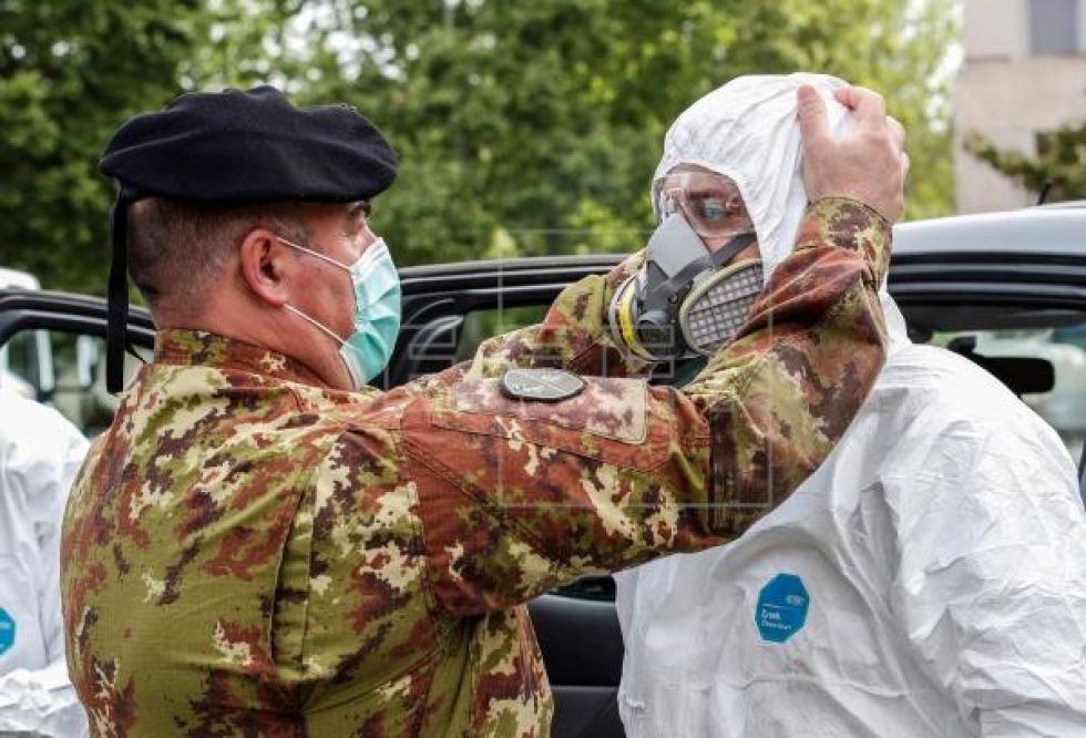 Italia registra un leve repunte de fallecidos con 195 el último día