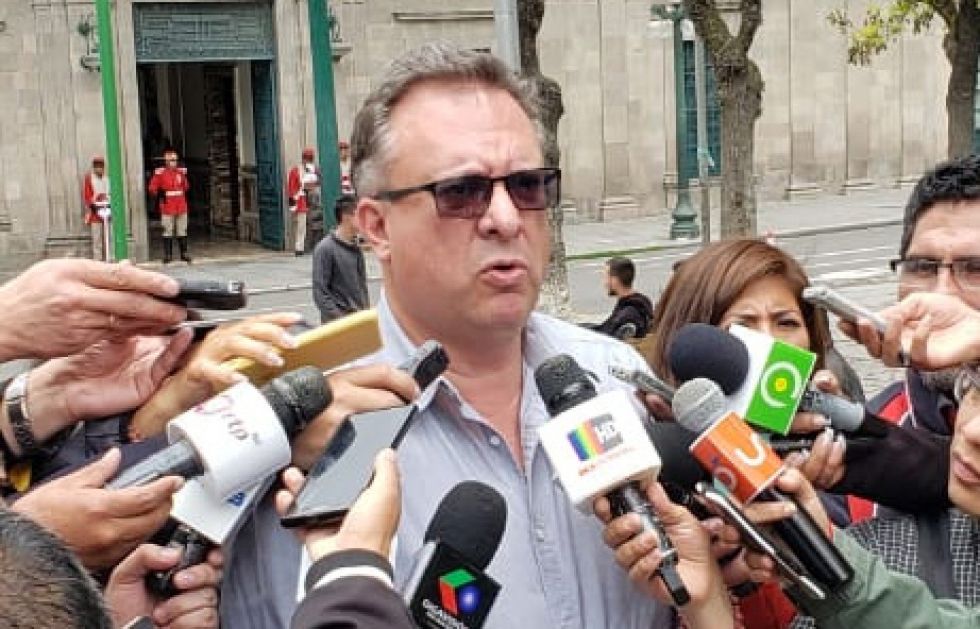 Alarcón ve en la gestión transitoria la misma tendencia autoritaria del gobierno del MAS