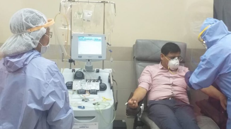 Bolivia iniciará tratamiento con plasma sanguíneo hiperinmune en pacientes con COVID-19