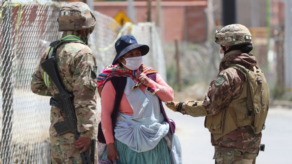 Hay  32 militares con COVID-19 en cuatro Departamentos