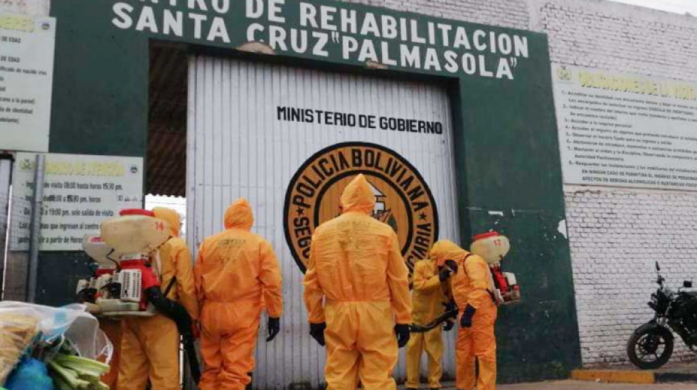 El penal de Palmasola registra 53 casos de COVID-19 entre infectados y sospechosos