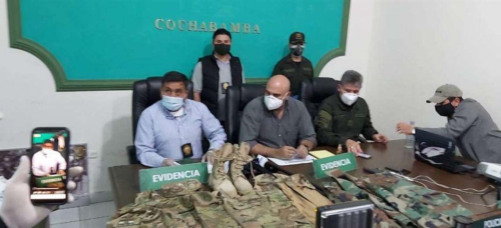 Cae falso militar que transportaba munición en Cochabamba