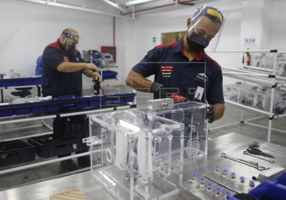Medellín comienza a producir ventiladores para tratar afectados por COVID-19