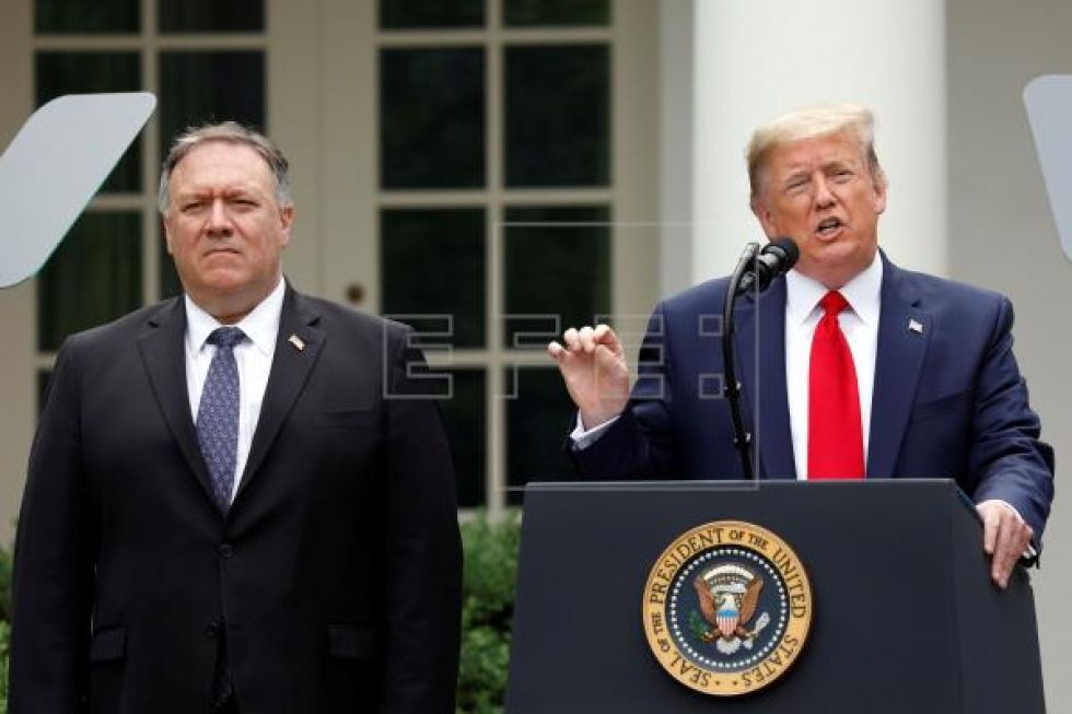 Trump rompe con la OMS y limita la relación especial de EE.UU. con Hong Kong