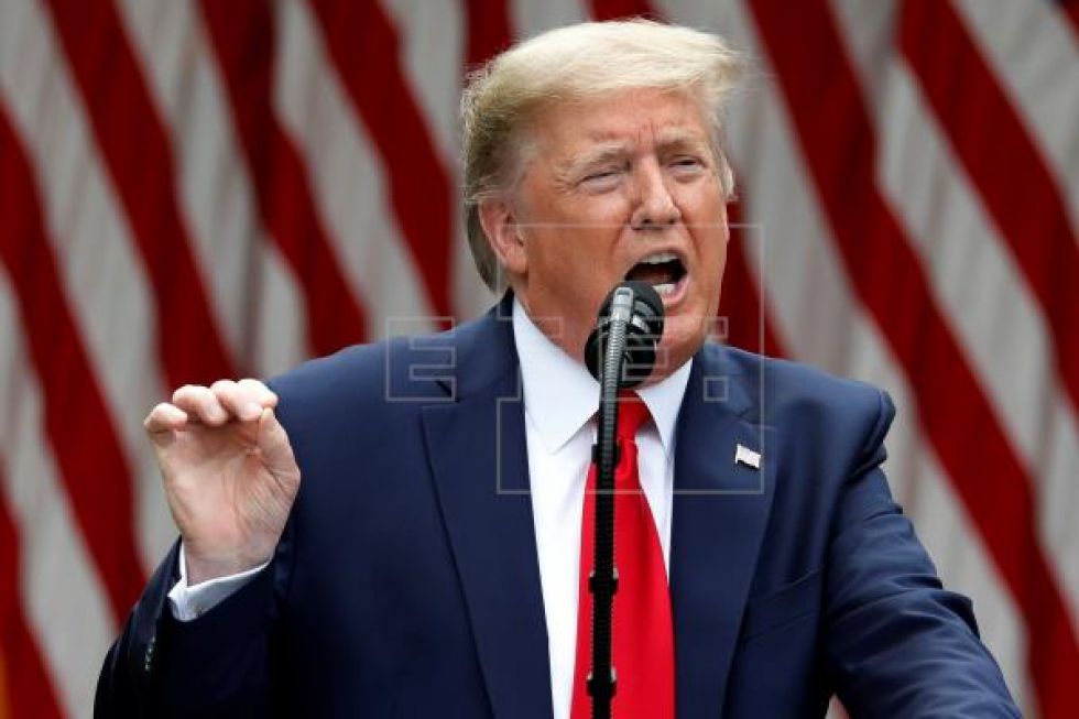 Trump dice que EE.UU. "rompe su relación con la OMS" por la gestión del COVID-19
