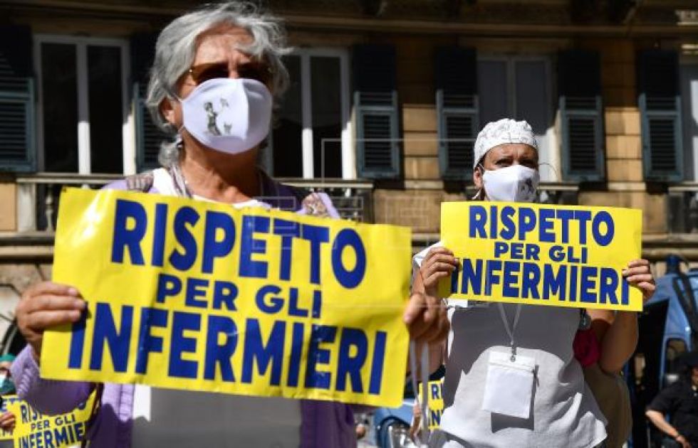 Italia registra 85 fallecidos y 518 nuevos contagios de COVID 19 en 24 horas