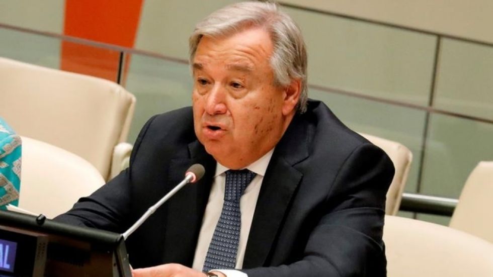 Guterres: "Hay que combatir el nacionalismo, el populismo. Lo que nos divide"