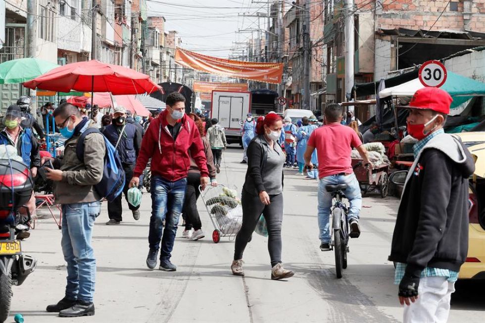 Colombia pasa de 40.000 contagios y las muertes se desbordan en Barranquilla