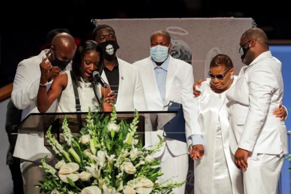 Estados Unidos despide a George Floyd en un funeral privado por 'el cambio”