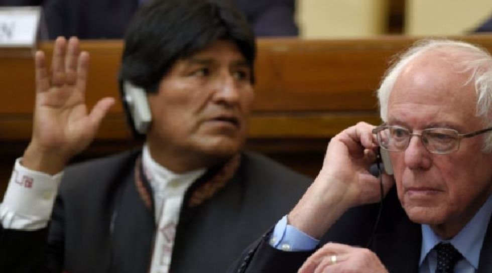 Embajador de Bolivia en EE.UU. pide a senador Sanders que no defienda a Evo Morales
