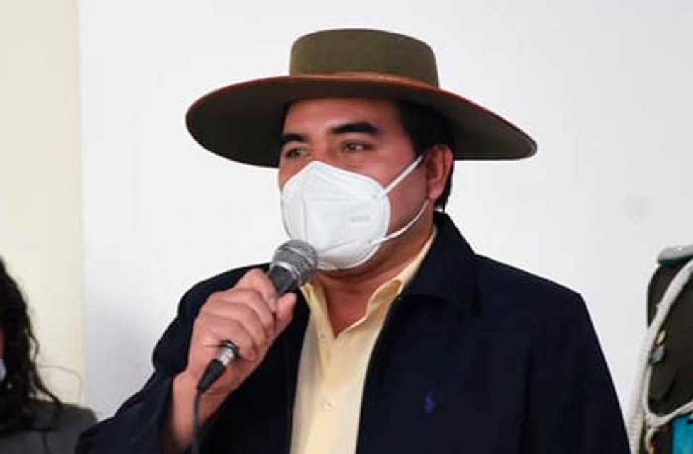 Gobernador de Chuquisaca tiene coronavirus y trabajará desde el aislamiento