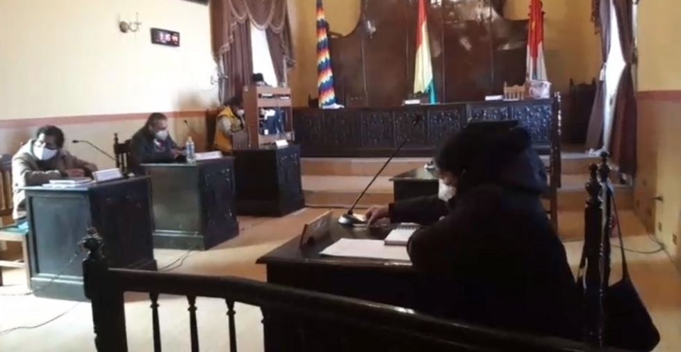 Concejales de Potosí se toman muestra de COVID-19