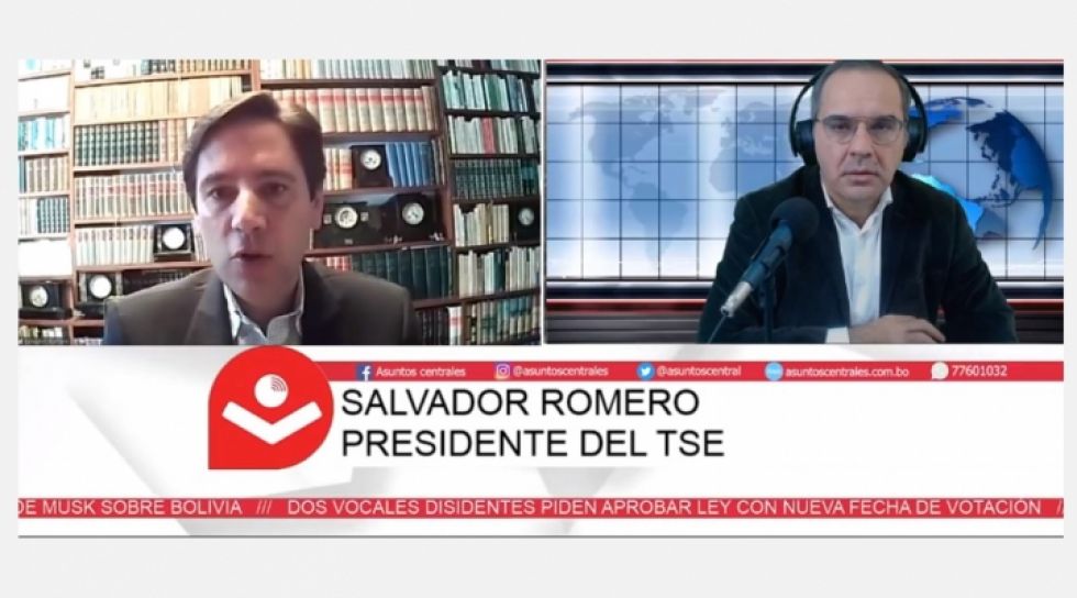Presidente del TSE señala que 18 de octubre no se cambiará como fecha de las elecciones