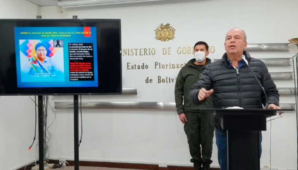 Murillo pide al MAS suspender movilizaciones: “No sigan mandando a la muerte a su gente”