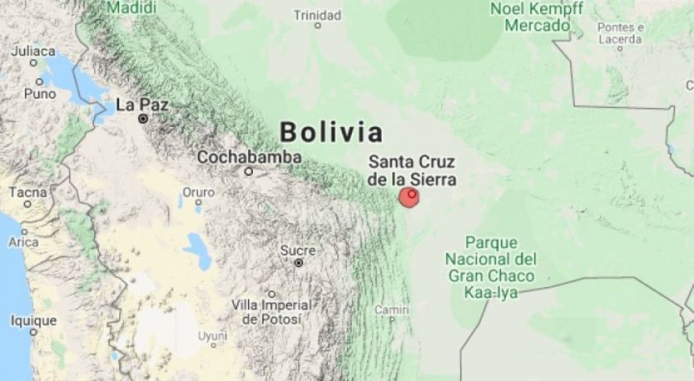 Reportan sismo de 3.4 en la escala de Richter en Santa Cruz 