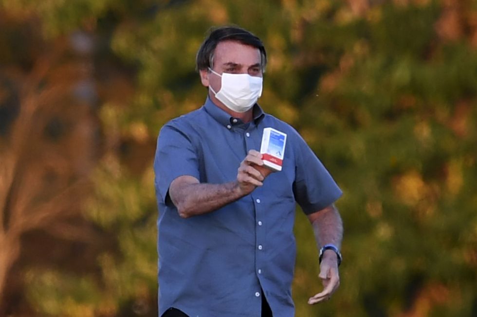 Lula cree que Bolsonaro fingió tener COVID-19 para promocionar la cloroquina