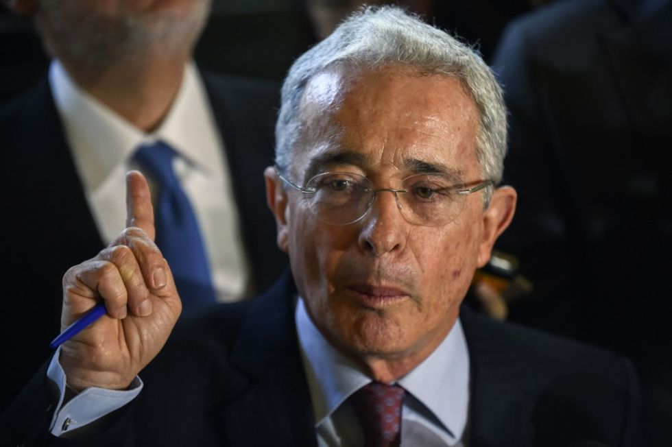 Expresidente Uribe dio positivo al nuevo coronavirus en Colombia