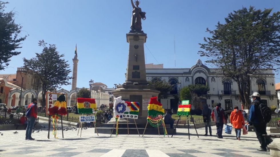 Actos en homenaje a Bolivia en Potosí se viven en medio de pandemia y patriotismo