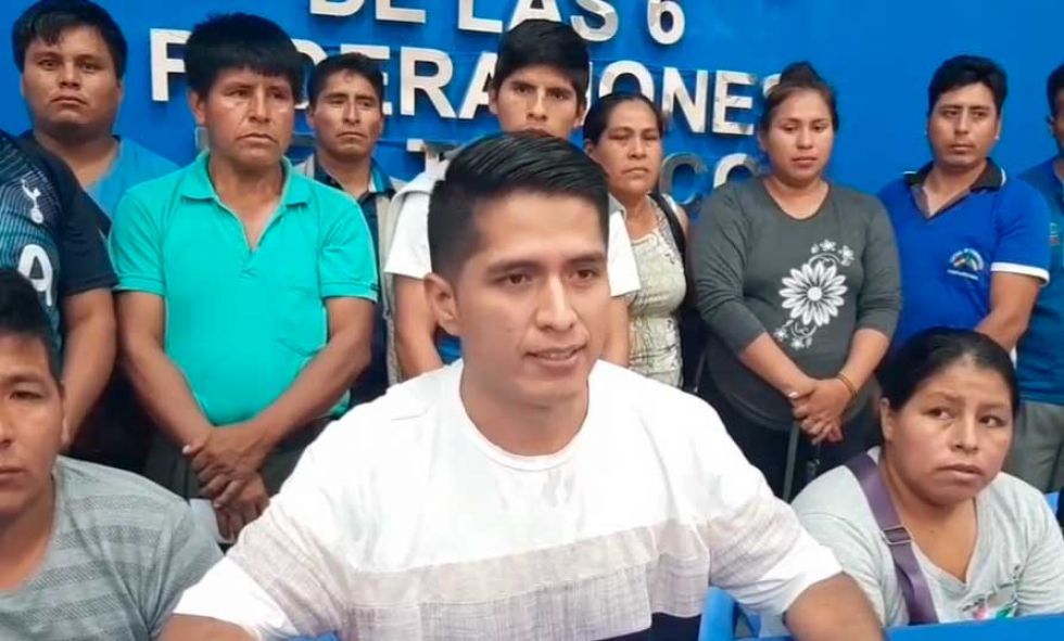 Trópico de Cochabamba también declara cuarto intermedio en bloqueos