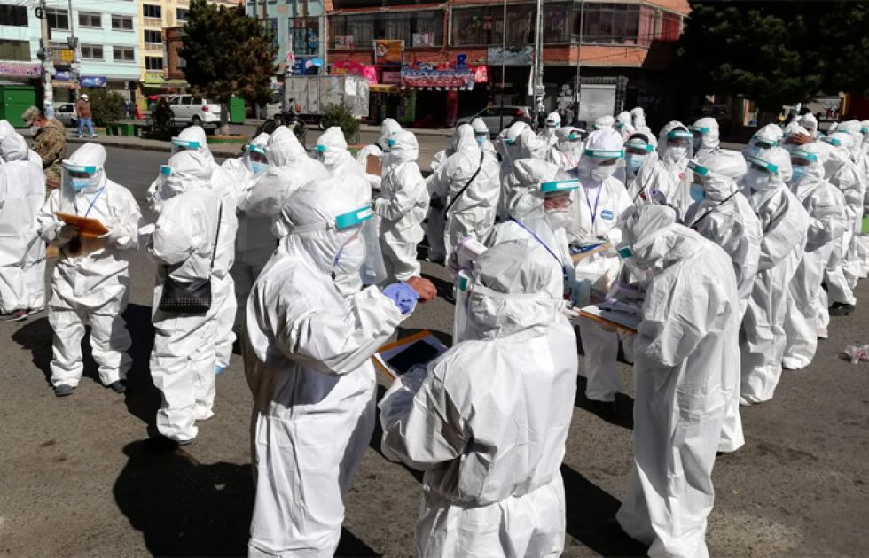 Inician con un barrido epidemiológico “casa por casa” en el Distrito 3 de El Alto