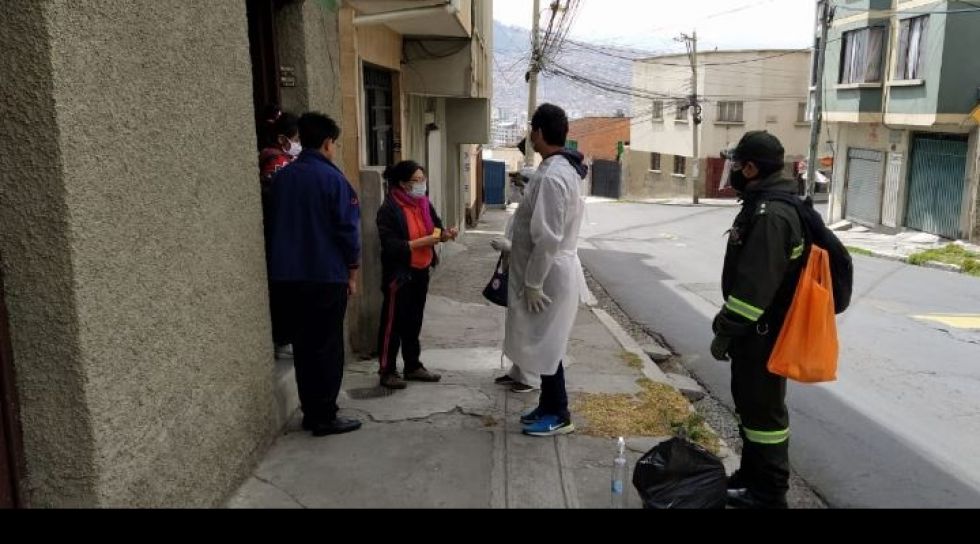 Rastrillaje La Paz: En 7.177 hogares ubican a 381 personas con coronavirus
