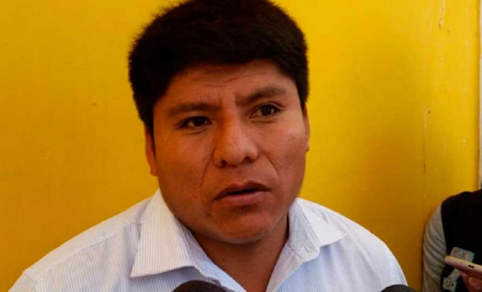 Eligen a Leonardo Loza para reemplazar a Evo como candidato a senador