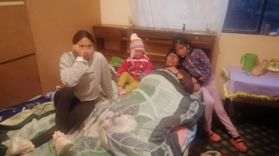 Martha hace poco perdió a su esposo y ahora lucha contra el cáncer para no dejar a sus 5 hijos