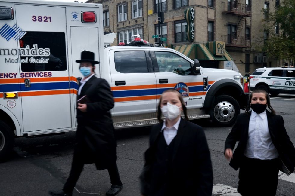 El coronavirus se dispara en Nueva York