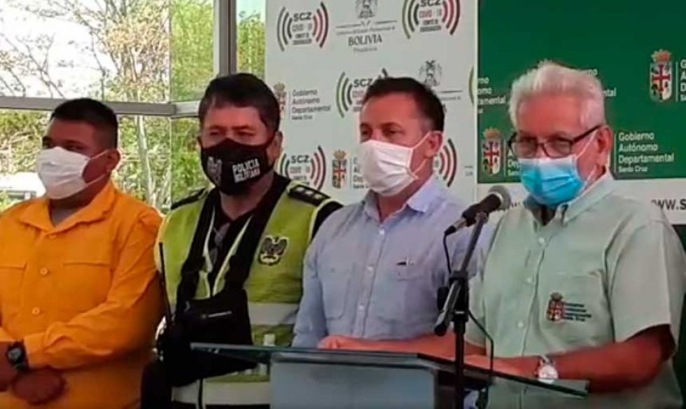 Santa Cruz declara desastre departamental debido a los incendios