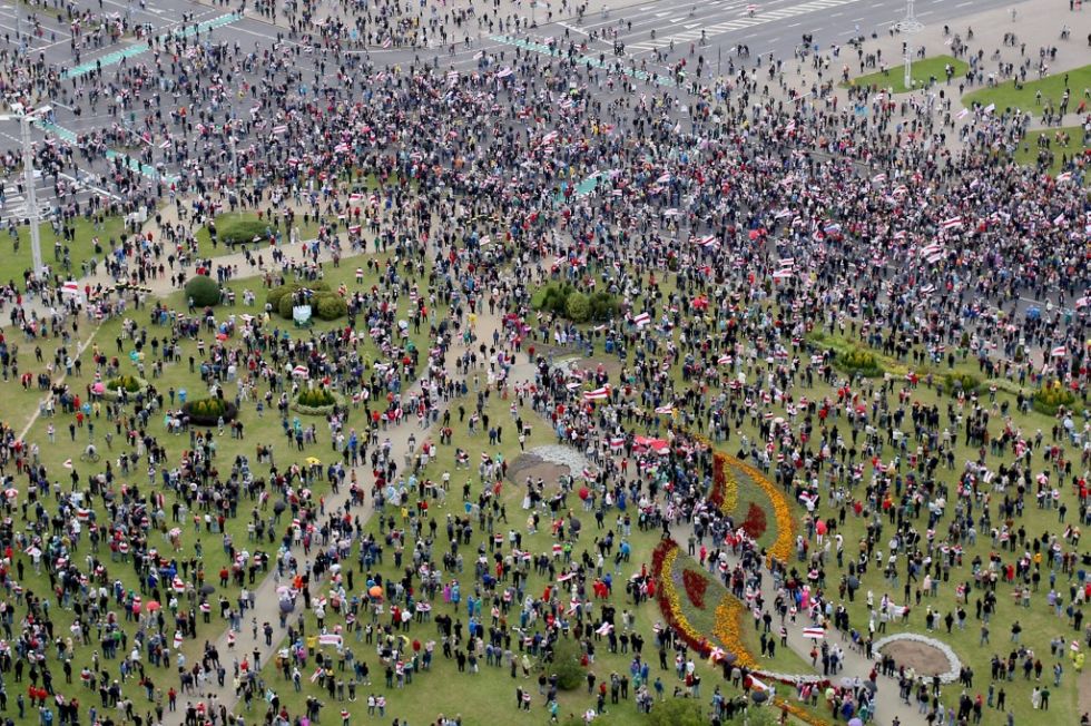 Vuelven las protestas contra Lukashenko en Bielorrusia