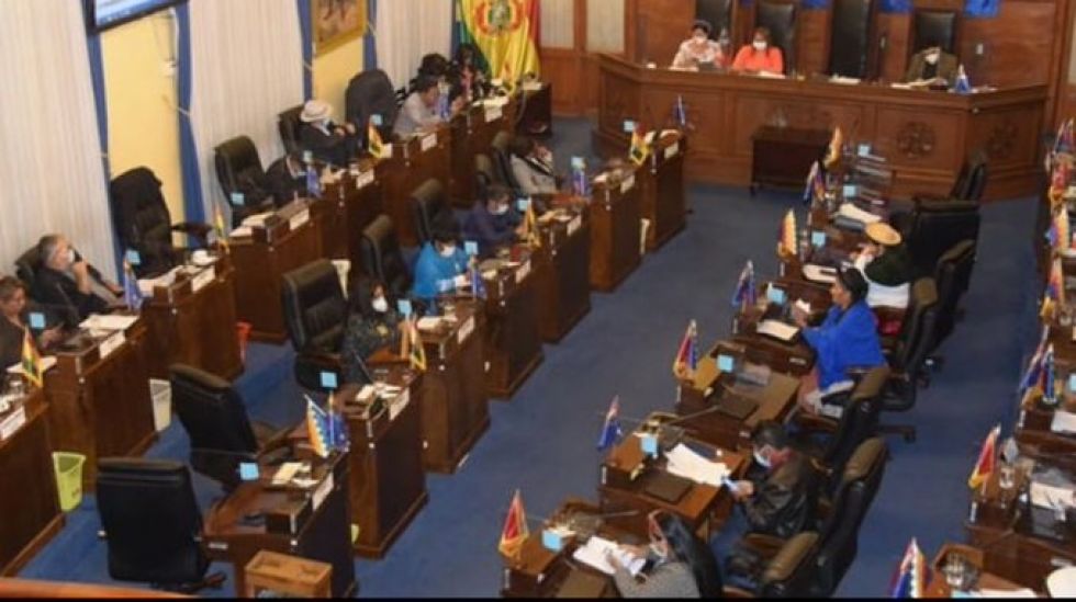 El MAS en el Senado aprueba eliminar los dos tercios para 11 decisiones