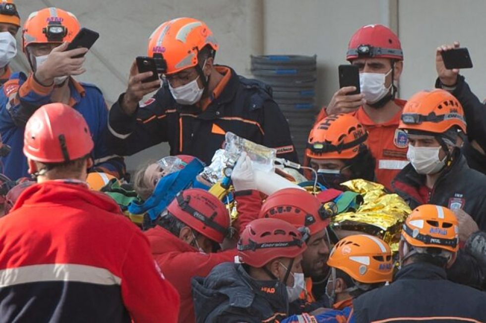 Tras 91 horas del terremoto, rescatan a una niña de cuatro años con vida en Turquía