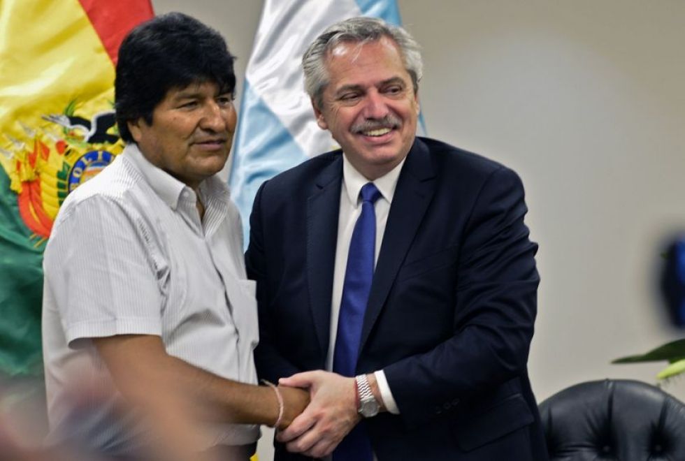 El presidente argentino  le dará la despedida a Evo Morales en La Quiaca