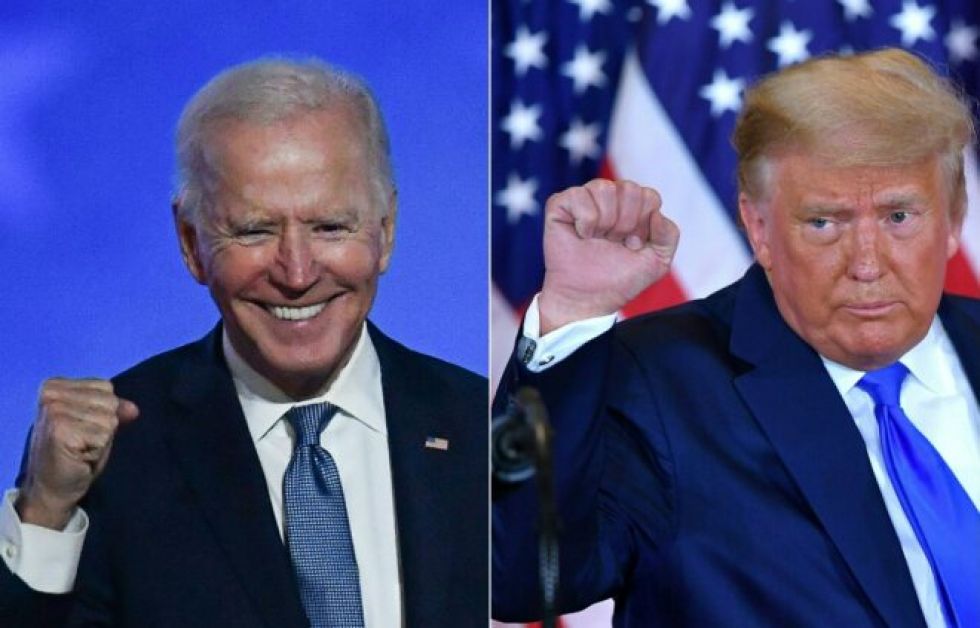 Biden más cerca de la Casa Blanca tras aventajar a Trump en disputado escrutinio