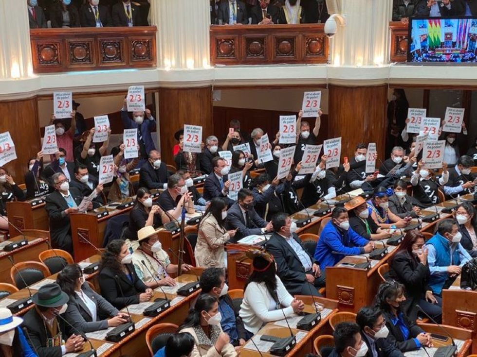 CC interpondrá en Sucre recurso contra las resoluciones del Legislativo por los dos tercios