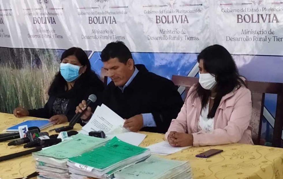 Instruyen acciones sobre presunta apropiación ilegal de tierras de la familia Marinkovic