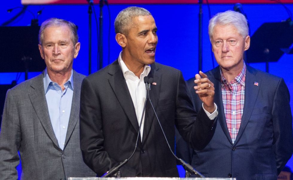 Obama, Bush y Clinton listos para vacunarse públicamente contra el covid-19